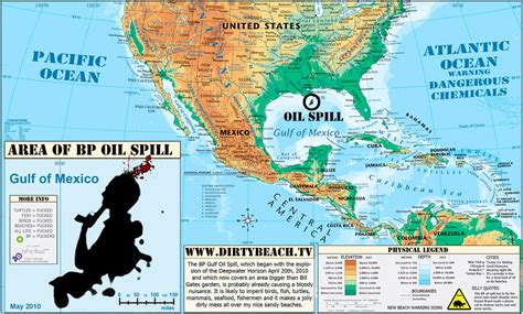 BP Gulf Oil Spill Map | A Map of the BP Gulf oil leak shows … | Flickr