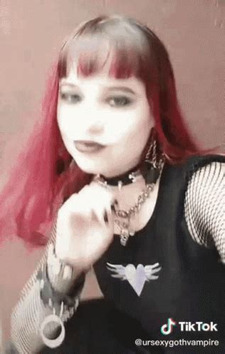 Tiktok Gothic GIF – Tiktok Gothic Goth – discover and share GIFs