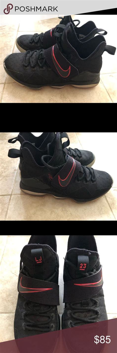 Men’s Lebron James LJ 23 14 XIV Black/Red Size 9 | Lebron james, Men's ...