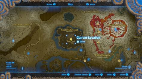 Master Sword Botw Location On Map