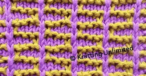 Russian Knitting Stitch Pattern ~ Knitting Unlimited