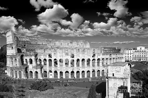 The Colosseum black and white - Rome Photograph by Stefano Senise ...