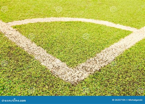 Football corner stock image. Image of corner, groundcover - 26337105