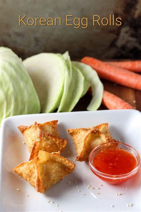 Korean Egg Rolls | Recipes, Unique recipes, Food