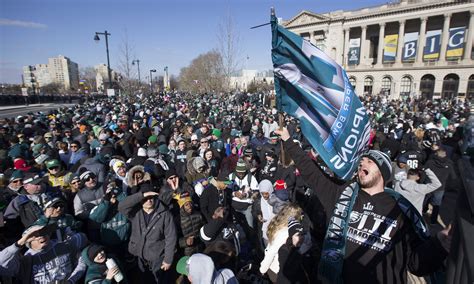 Philadelphia Eagles and fans celebrate Super Bowl win with parade – in pictures | Super bowl ...