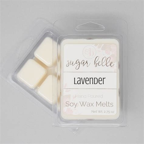 Lavender Scented Soy Wax Melts – Sugar Belle Candles