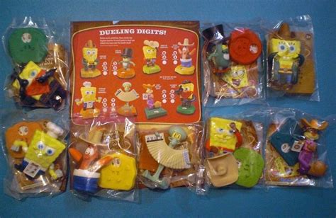 Burger King Jr. Meal Toys 2008 – SpongeBob SquarePants Pest of the West – Kids Time