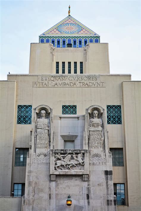 Los Angeles Central Library Photograph by Kyle Hanson - Pixels