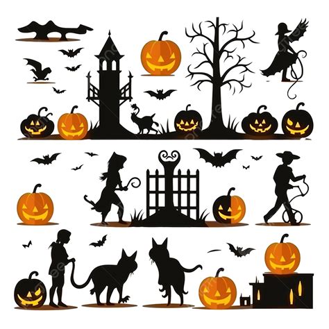Halloween Kids Game, Find The Correct Pumpkin Silhouette, Kids Logic Puzzle Find Similar Shadow ...