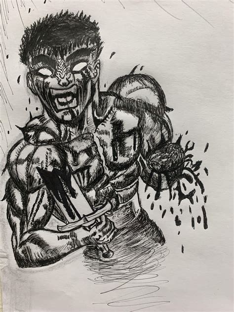 Guts rage face : r/Berserk