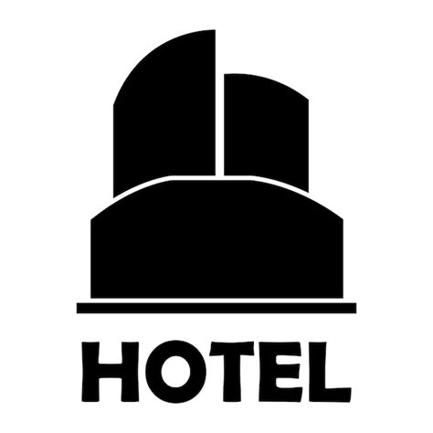 Premium Vector | Hotel icon logo vector design template