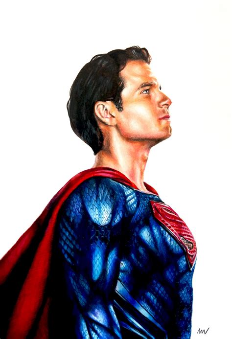 [Fan Art] My DCEU Superman colour pencil drawing : r/superman