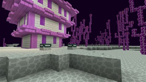 More Moon-like Endstone for Bare Bones Minecraft Texture Pack