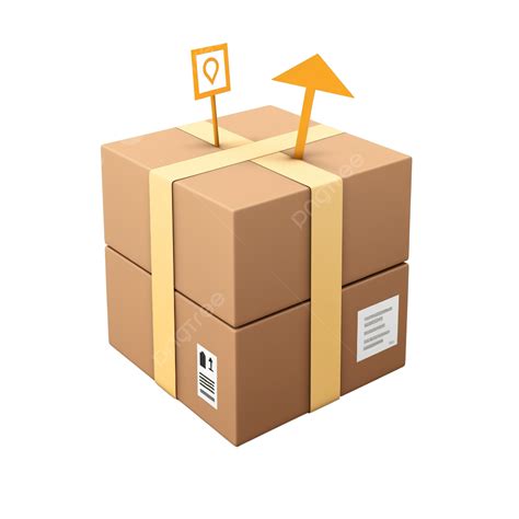 Cardboard Box With Cross Mark Shipment Checklist Delivery Concept Cartoon, Audit, Cardboard ...