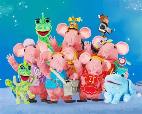 The Clangers Characters - 5D Diamond Paintings - DiamondPaintings.SHOP