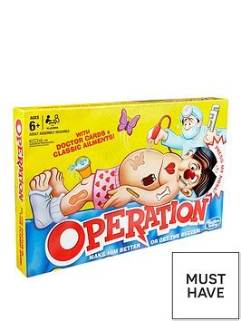 Hasbro Classic Operation Game from Hasbro Gaming | very.co.uk