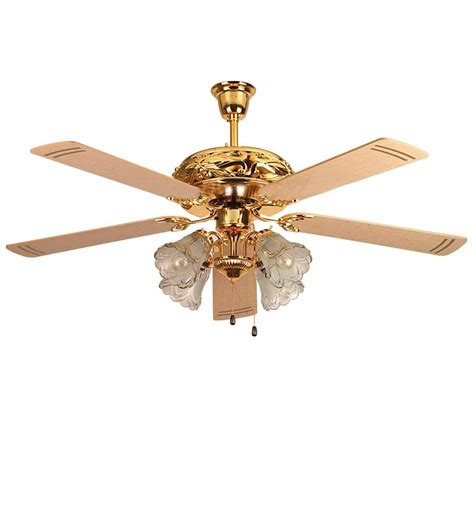 Buy Khaitan Fantasy Golden 52 Inch Ceiling Fan Online - Ceiling Fans - Fans - Homeware ...