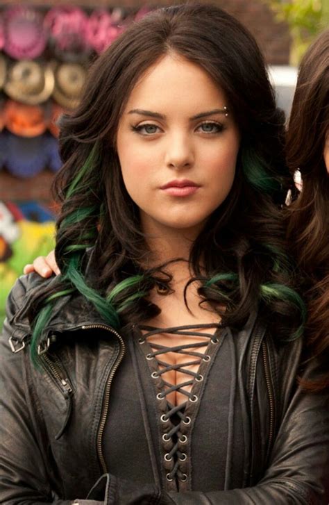 Elizabeth Gillies starring as Jade West in Victorious | Peinados, Look de cabello, Actrices bonitas