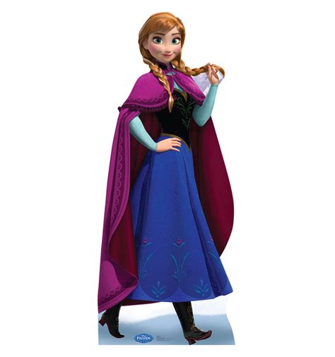 Life-size Anna 2 - Frozen Cardboard Standup |Cardboard Cutout