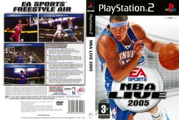 NBA Live 2005 (PS2) - The Cover Project