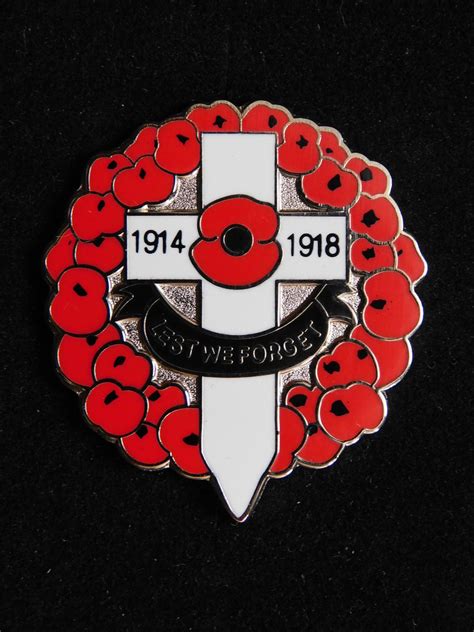 Lest We Forget Poppy Pin 1914-1918 World War One WW1 WWI - a photo on Flickriver