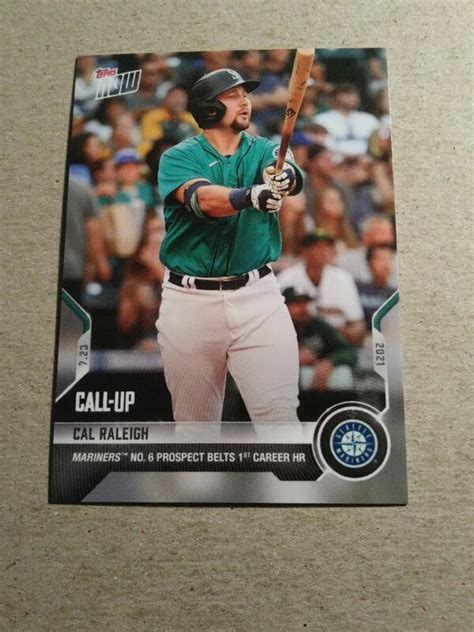 Cal Raleigh Baseball Card Database - Newest Products will be shown ...