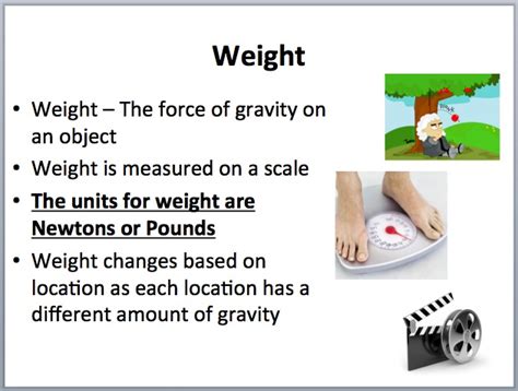 Mass vs Weight - a lesson to clarify these concepts - Teach With Fergy