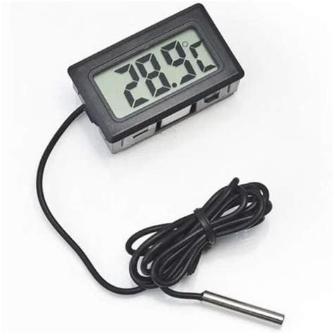 Digital LCD Temperature Thermometer with Sensor at Rs 82/piece | Liquid ...