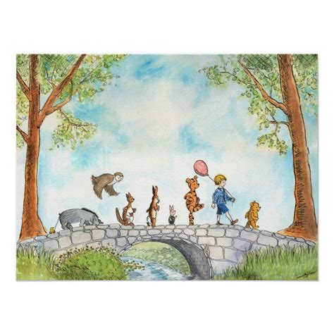 Illustration Posters & Prints | Zazzle | Winnie the pooh classic ...