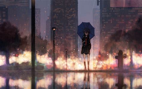 Cute Anime Rain Girl Wallpapers - Top Free Cute Anime Rain Girl Backgrounds - WallpaperAccess