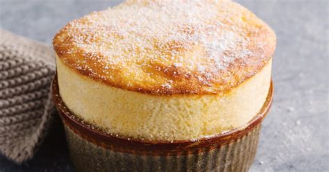 Classic lemon souffle