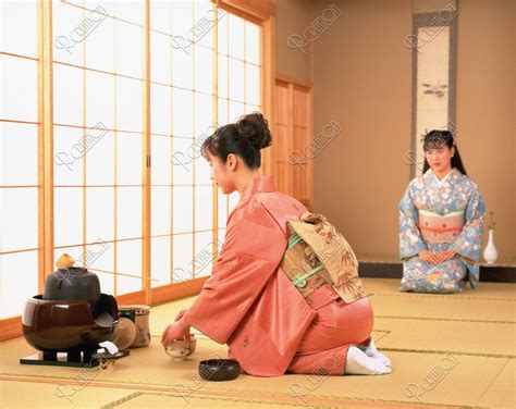 茶道の女性（二人） | 写真 | アールクリエーション