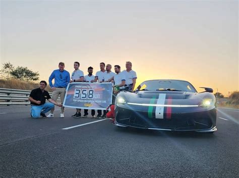 Pininfarina Battista Breaks Speed Record in India | The Automotive India