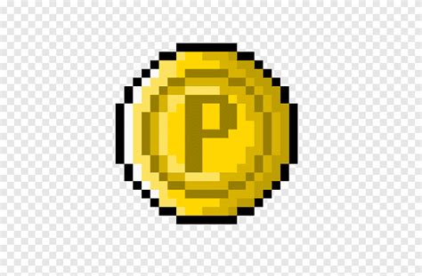 Pixel art Drawing graphics, 2d coin sprite, text, rectangle png | PNGEgg