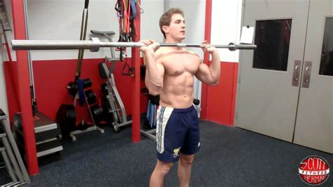 How To: Standing Straight-Bar Military / Overhead Press | สรุปข้อมูลโดยละเอียดที่สุดเกี่ยวกับ ...