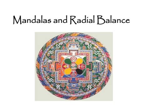 PPT - Mandalas and Radial Balance PowerPoint Presentation, free ...