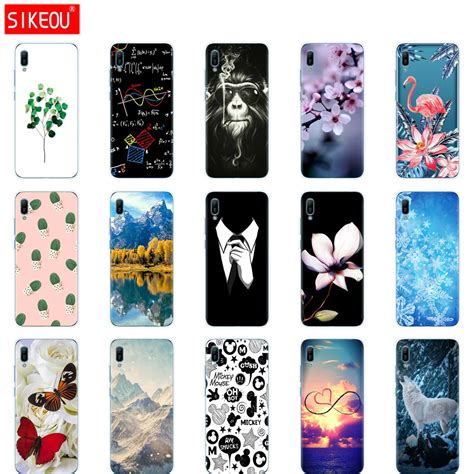 Huawei y6 2019 Case Huawei Y6 2019 Silicone TPU Cover Soft Phone case For Huawei Y6 2019 MRD LX1 ...