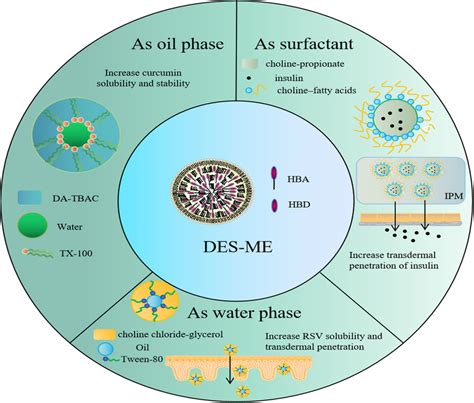 Applications of DES-microemulsion. | Download Scientific Diagram