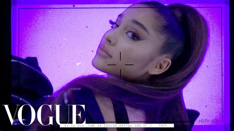 How Ariana Grande Made Her Vogue Cover Video | Vogue - YouTube