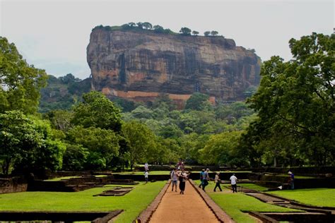 Visiting Sigiriya rock fortress in Sri Lanka. It's a long climb. But it's worth it.