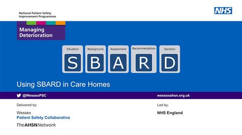 Using SBARD in Care Homes - YouTube