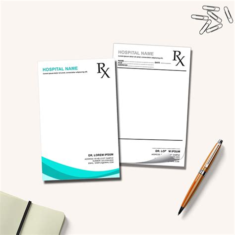 RX Prescription Pad Printing, Custom Prescription Pads • Ctrl® Cyprus