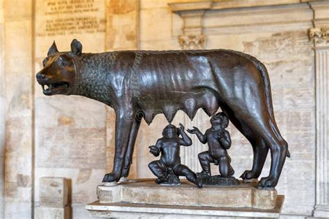 The Bronze Statue of the Capitoline Wolf in Rome Editorial Image - Image of italian, sculpture ...