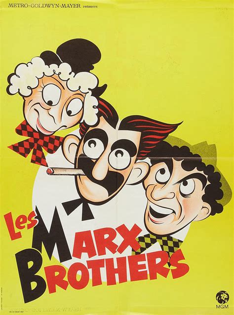 Movie Poster of the Week: The Marx Brothers in Posters on Notebook | MUBI