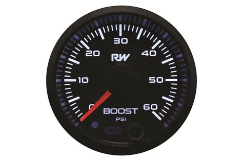 Raceworks 52mm Electronic Diesel Boost Gauge Kit (60psi) – T.I. Performance