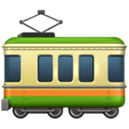 Railway Car Emoji (U+1F683)