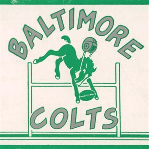 Baltimore Colts - Logo History - RetroSeasons.com