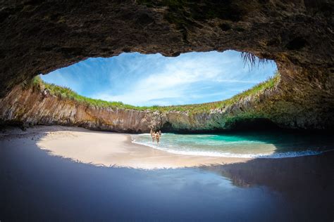 El ombligo cósmico de Nayarit se encuentra en esta playa secreta