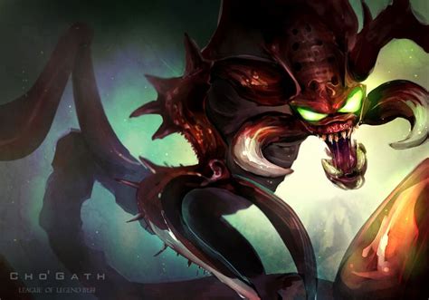 leagueoflegends-cho'gath | League of legends characters, League of legends wallpapers, League of ...