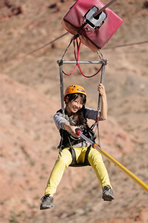 Ziplining in Vegas - Flightlinez Bootleg Canyon Zipline